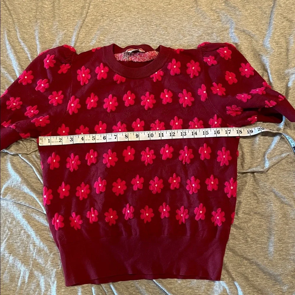 Kate Spade New York Marker Floral
Rhubarb Sweater Sz Medium - Picture 5 of 8